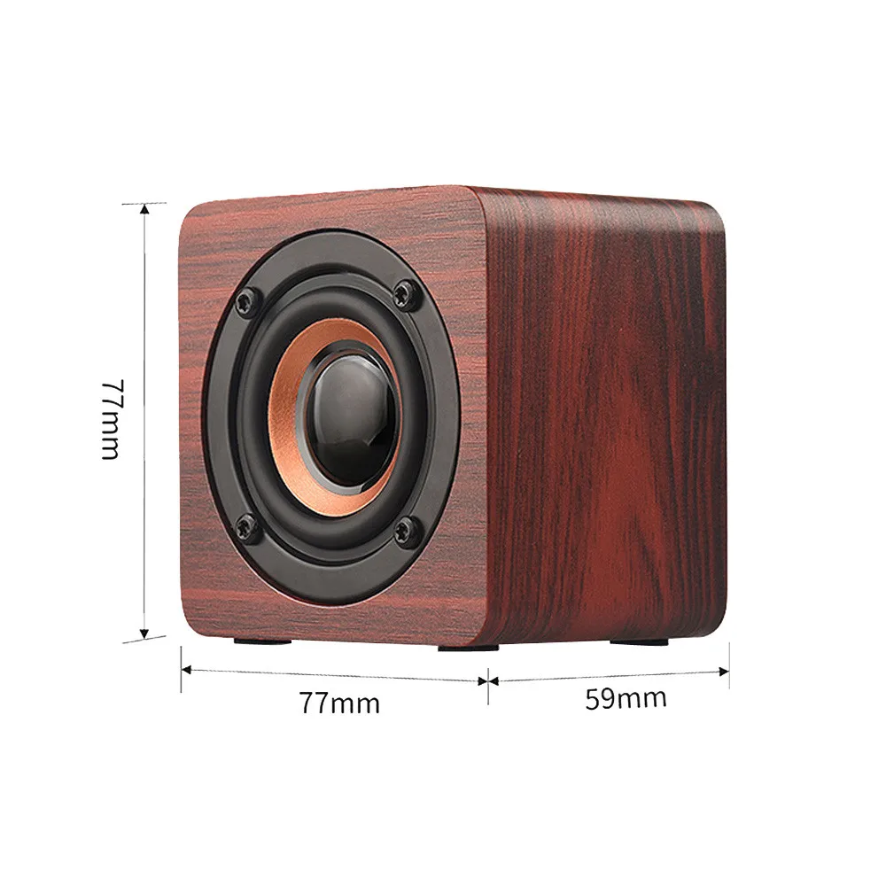 2020 HIPERDEAL For Phone Samsung Mini Wireless Speaker Portable Wooden Speakers Sound Music Hand free - ANKUX.COM
