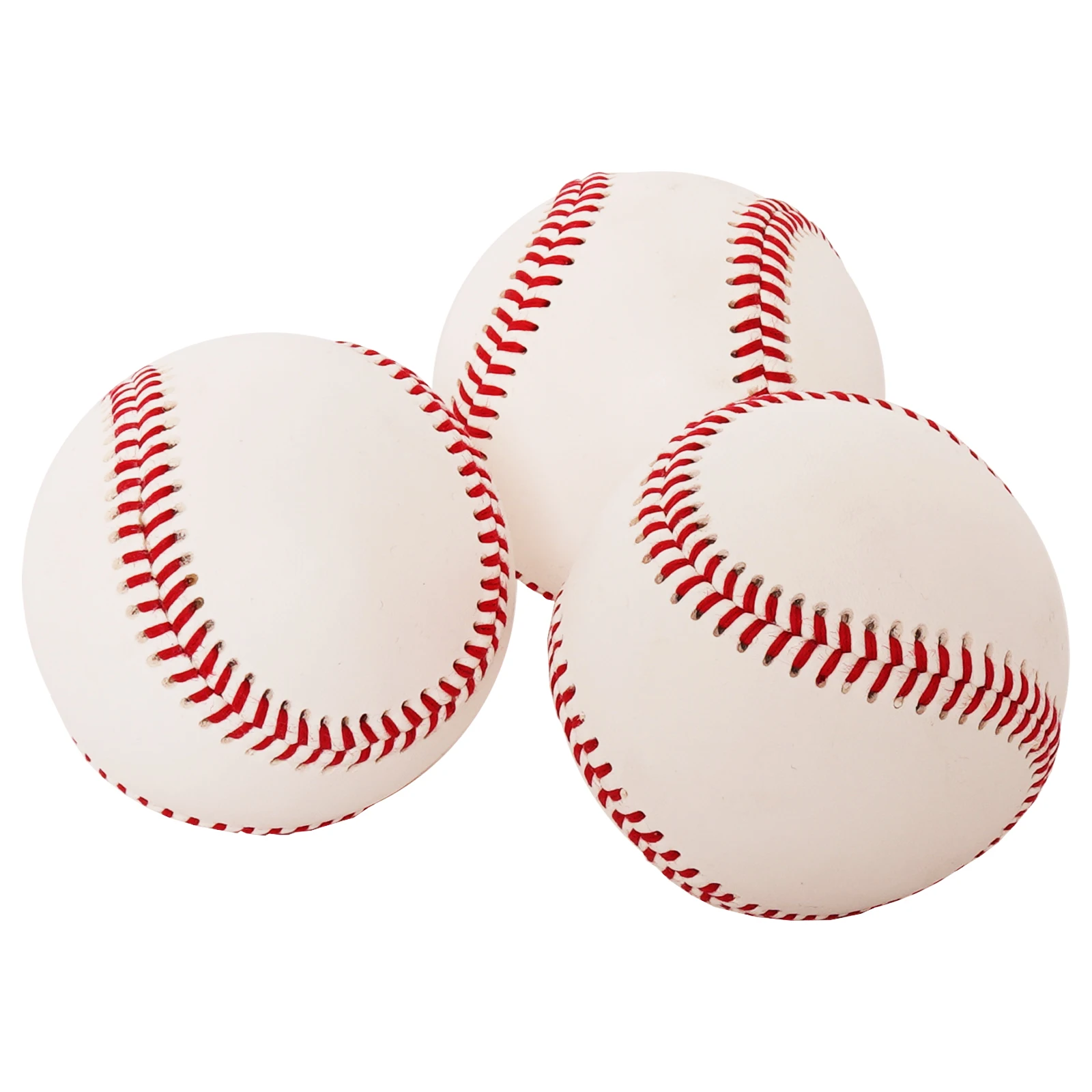 

Top Quality 9 Inch Premium Leather Cover Baseball Official League Recreational Use Practice Cow Leather Wool Baseball