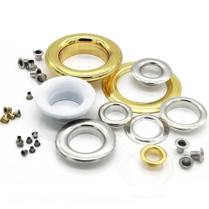 Metal Eyelet Grommets With Washer Brass 