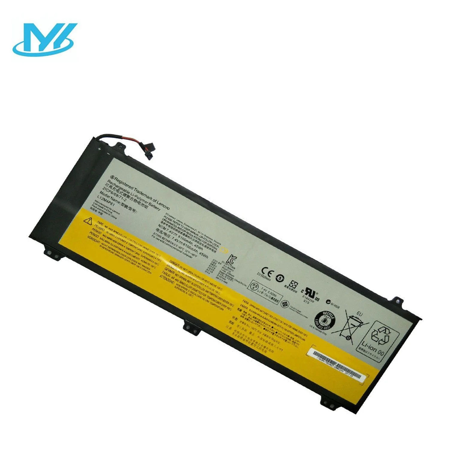 

MYiYA Laptop Battery 4cell rechargeable laptop battery L12M4P61 for Lenovo IdeaPad U430p U430 Touch U330