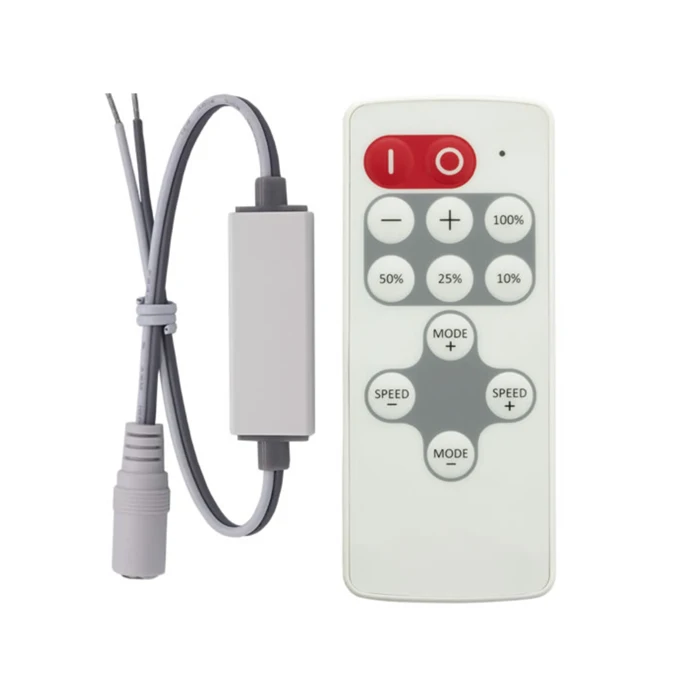 Rayrun RF Single Color LED Dimmer 5-24v constant voltage  PWM 1K