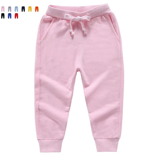 

high quality 100%cotton kids wear custom print baby pants children wholesale toddler pants