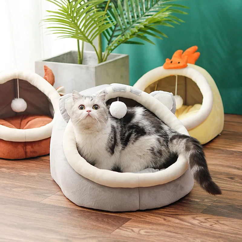 

Lealoncat New Four Seasons Universal Cat House Semi-enclosed house for cat, Customized color