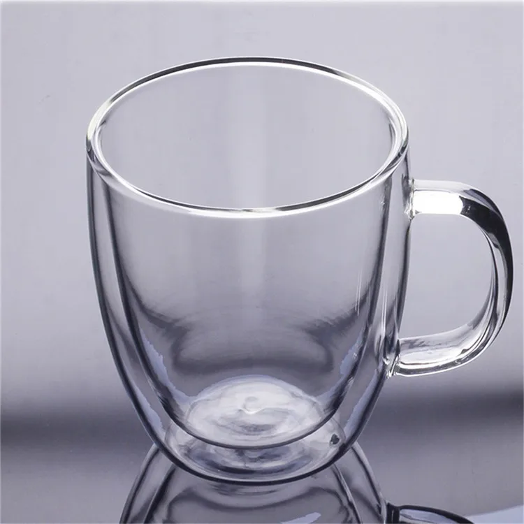 
Eco-Friendly glass cups for tea and coffee with lid heat resistant 