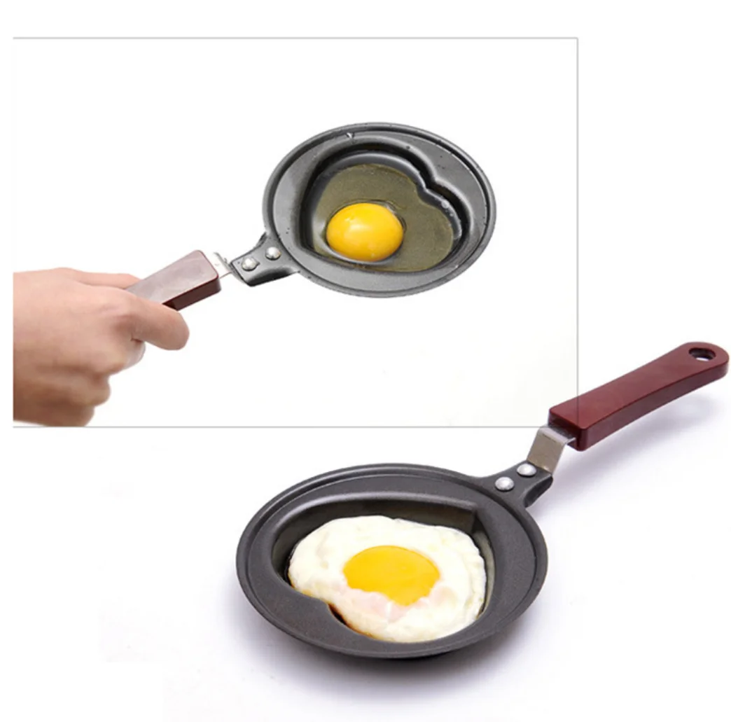 

Cute Omelette Breakfast Mini Saucepan Pancake Egg Frying Pan Non-Stick Pot Mould Cartoon Breakfast Cookware Egg Pancake Mold Hot