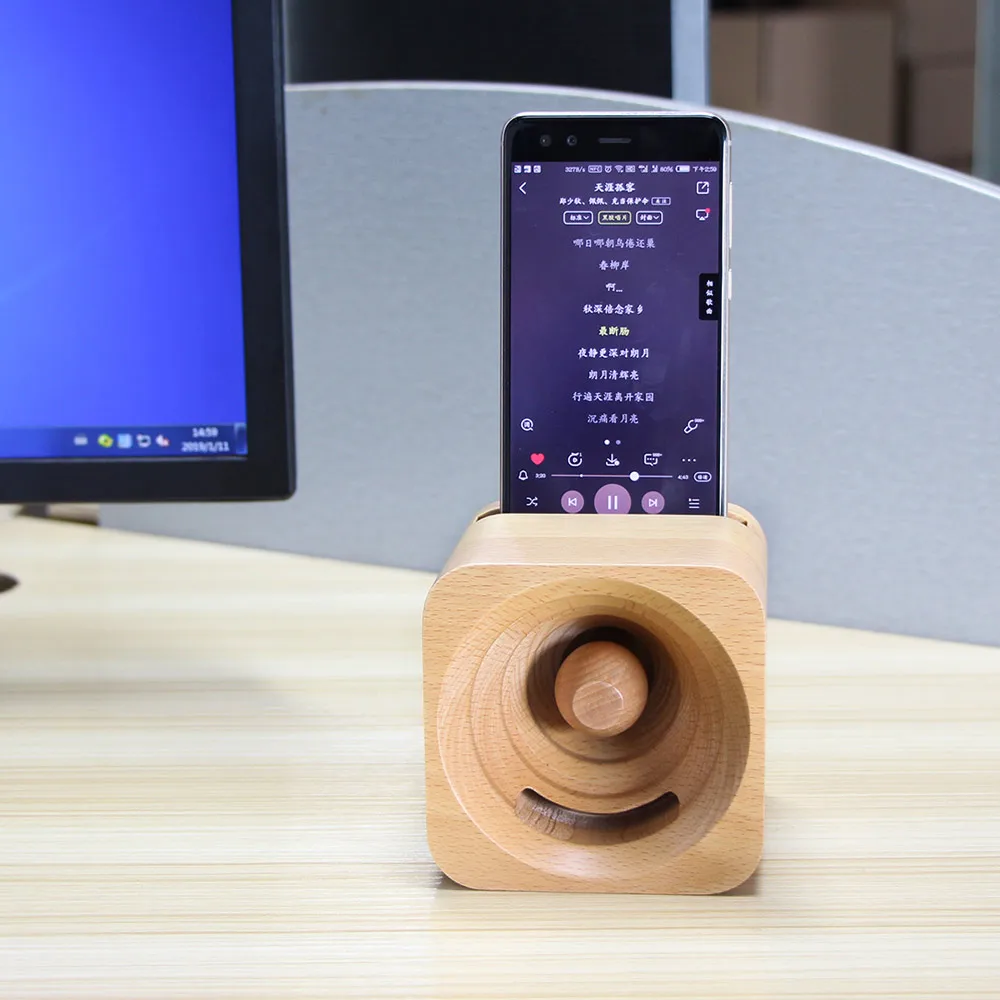 wood speaker