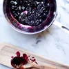 mini sugar free Blueberry Lemon Basil Jam