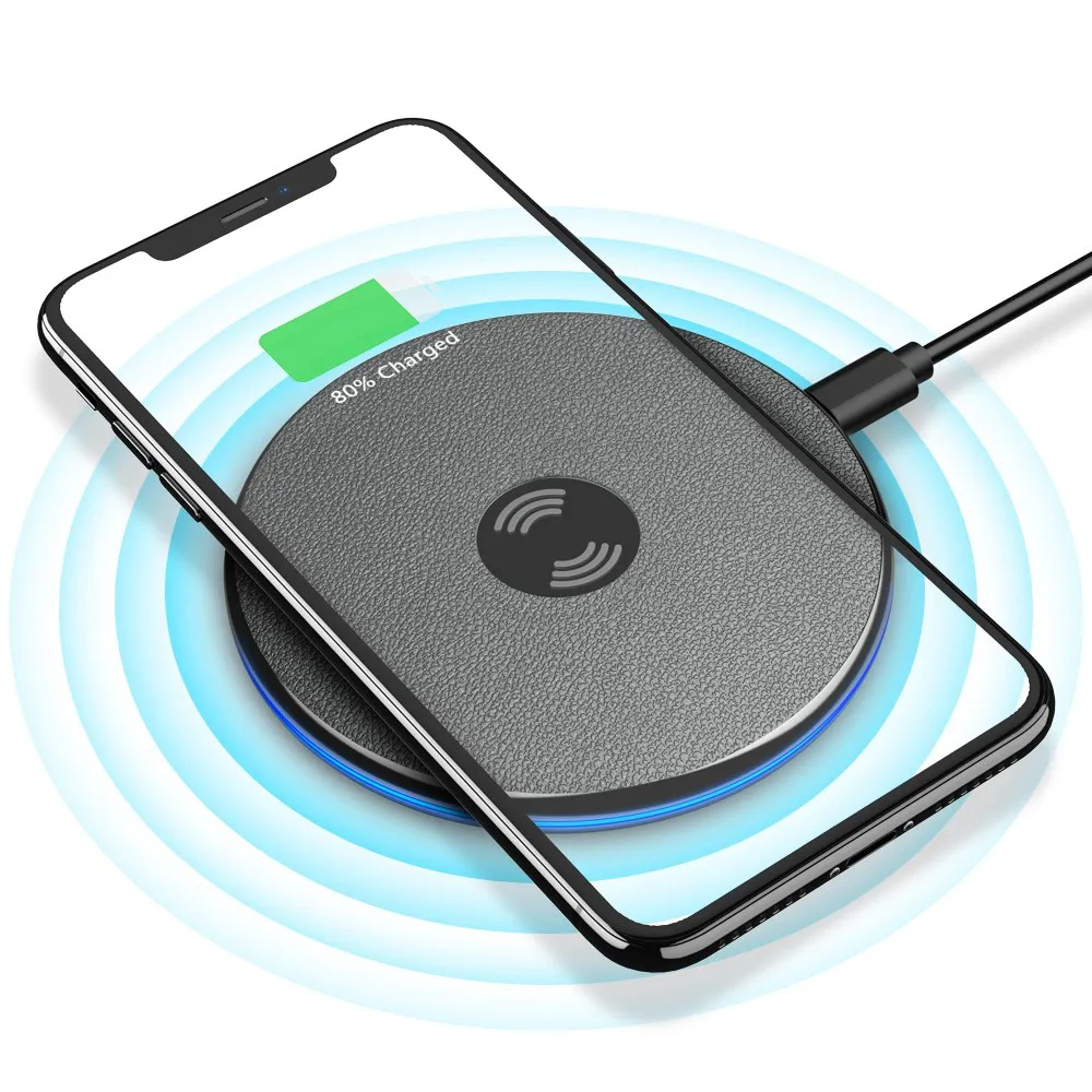 

Free Shipping 1 Sample OK Portable Wire Less Cellphone Charging For iPhone Ultra-Thin Wireless Charger Pad For Mobile Phone
