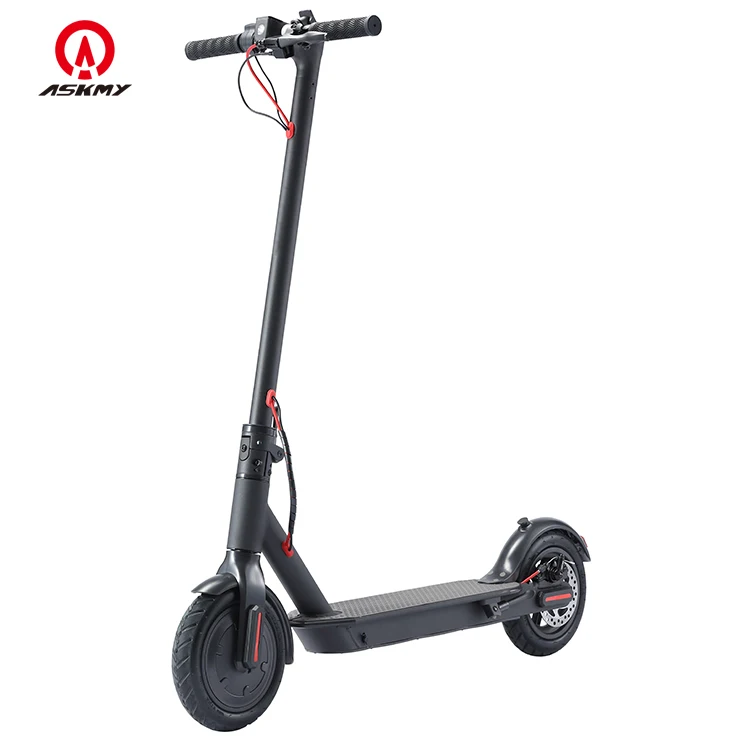

ASKMY Good Quality 8.5 Inch 36v 350w Large Battery Wide Tire Mini Electric Scooter Two Wheels Scooters