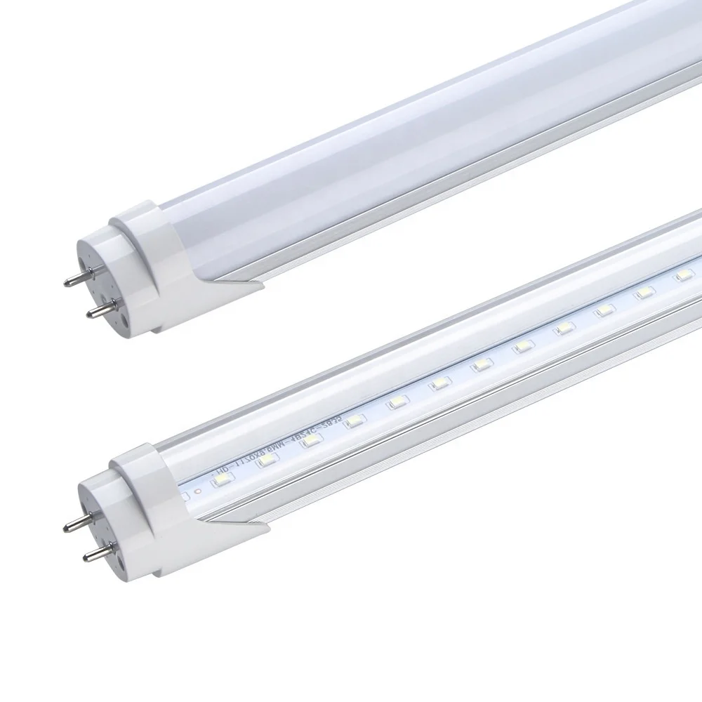 Hot Sale Plastic + Aluminum T8 LED Tube Light High lumen T8 led tube light,2ft 3ft 4ft 6ft