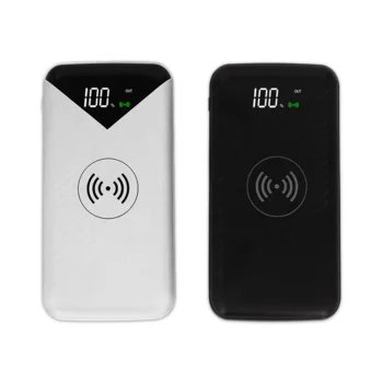 10000mah Large Capacity Wireless Power Bank Fast Charging Charger with Micro USB TYPE-C - ANKUX.COM