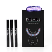 

IVISMILE Private Logo Gift Box Packaging Led Teeth Whitening Kit Bleaching Tooth
