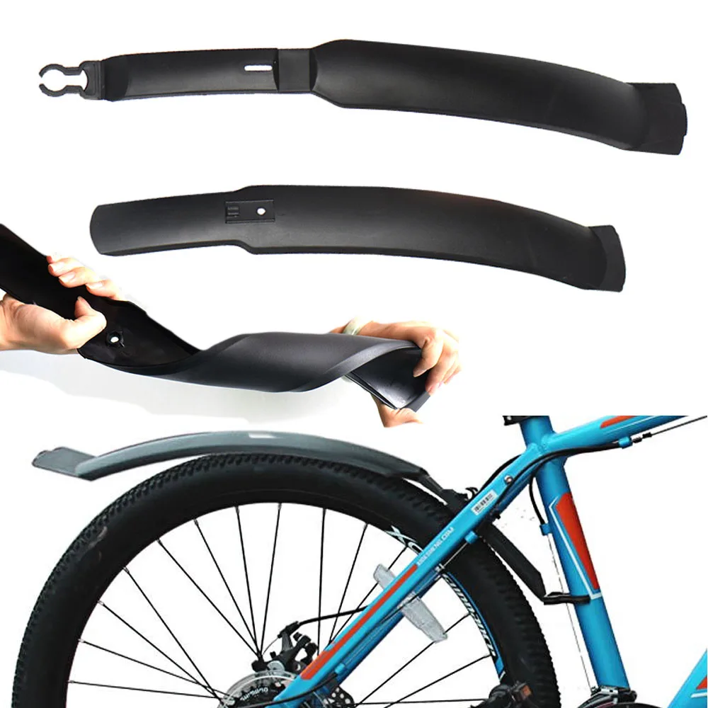 

Mountain Bike Plastic High Quality Bicycle Mudguard Bike Extended Arc-Shaped For MTB Road Bike saddle Parts, Black
