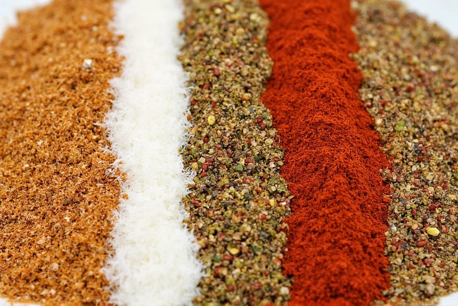 Shelves displaying popular Cajun seasoning brands like Tony Chachere