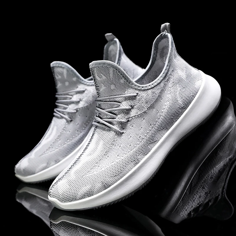 

Walking Mesh Causal Hiking Shoes Men Long Shoes For Men, Black, grey, blue