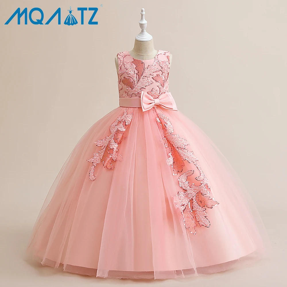 

MQATZ Girl Wedding Dress Party Princess Dresses Kids 7 Birthday Dresses For Girls