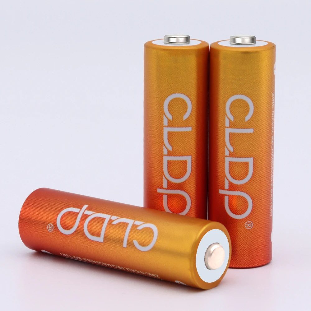 

Professional AA 1.6V 1500mwh Zinc Nickel Battery Rechargeable NiZN Battery For Daily Life With CE Certifited, Green