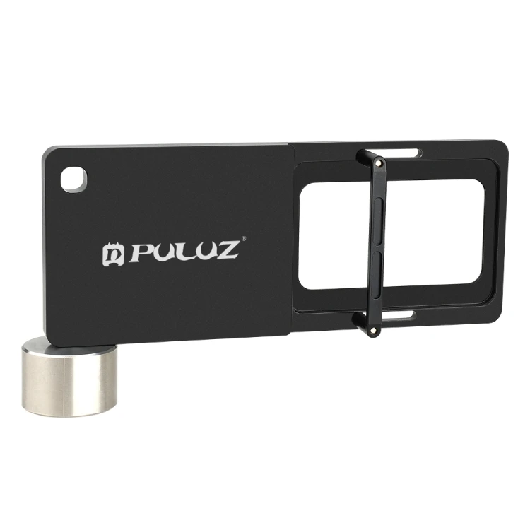 

Dropshipping PULUZ Mobile Gimbal Switch Mount Plate for GoPro HERO 9 Black, for DJI OSMO Mobile Gimbal(Black)