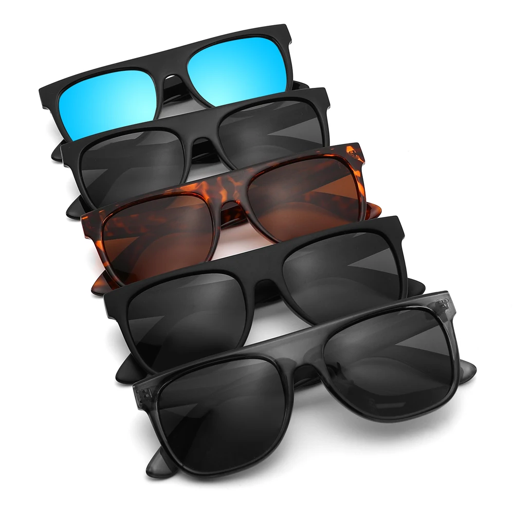 

CONCHEN 2023 Hot Selling Vintage Plastic Sunglasses Polarized Oversized Sunglasses For Men