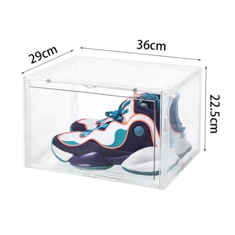 

Amazon hot sale slide shoe box packaging amazon basketball shoes rack box storage