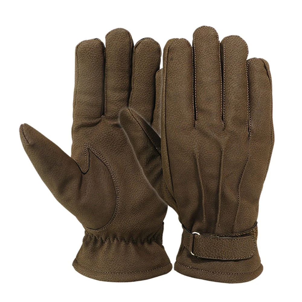 
Custom made deerskin leather dress gloves | Fashion simple dress gloves 