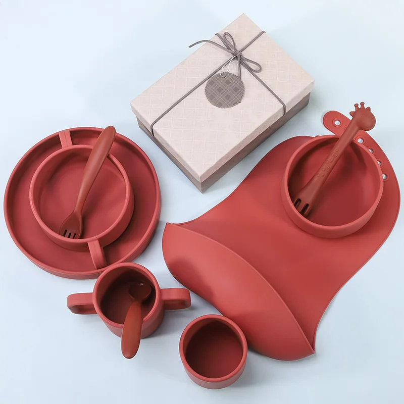 

Silicone Baby Plate Crown Reusable Food Wrap Madk Bowl Ezpz Pot Cover