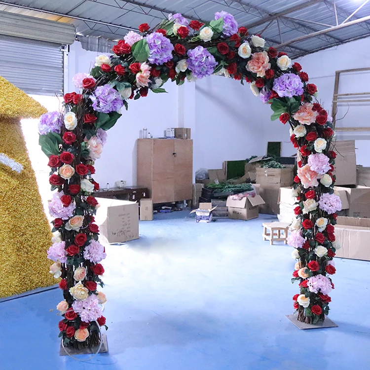 Decorative Arch Artificial Flower Arch Outdoor Wedding Arch - Buy