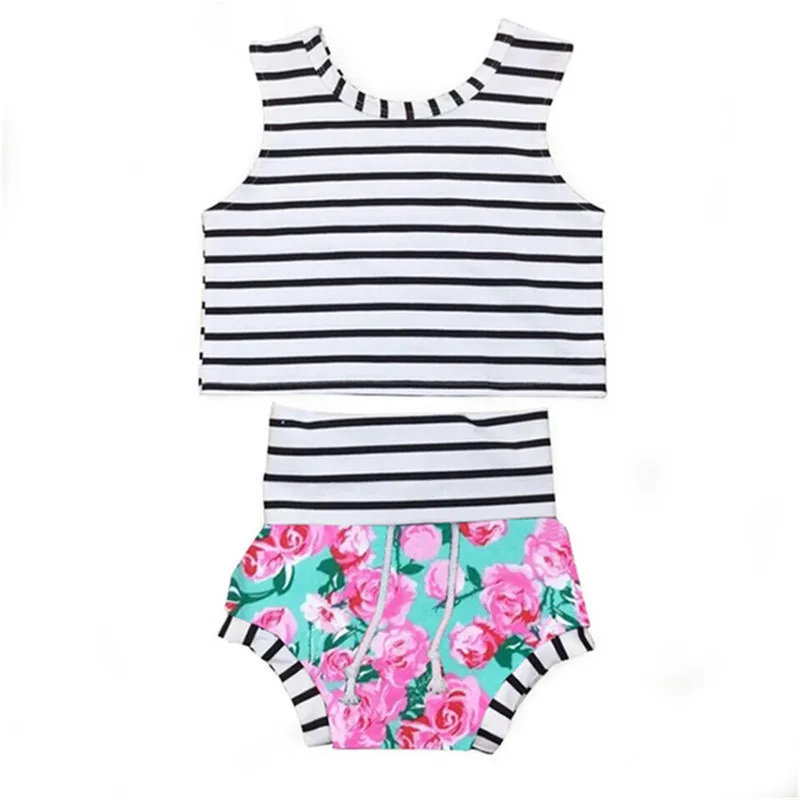 

Baby Girls Summer Clothing Set Kids Short Hoodie+shorts Girls Floral Sweatshirt Suit Sleeveless Tracksuit Wholesale Dropshipping