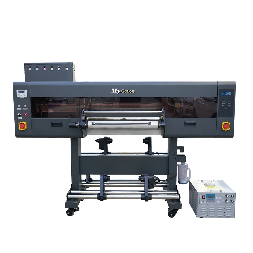 60cm uv dtf sticker printer roll to roll uv dtf printer 60cm inkjet printer printing machine