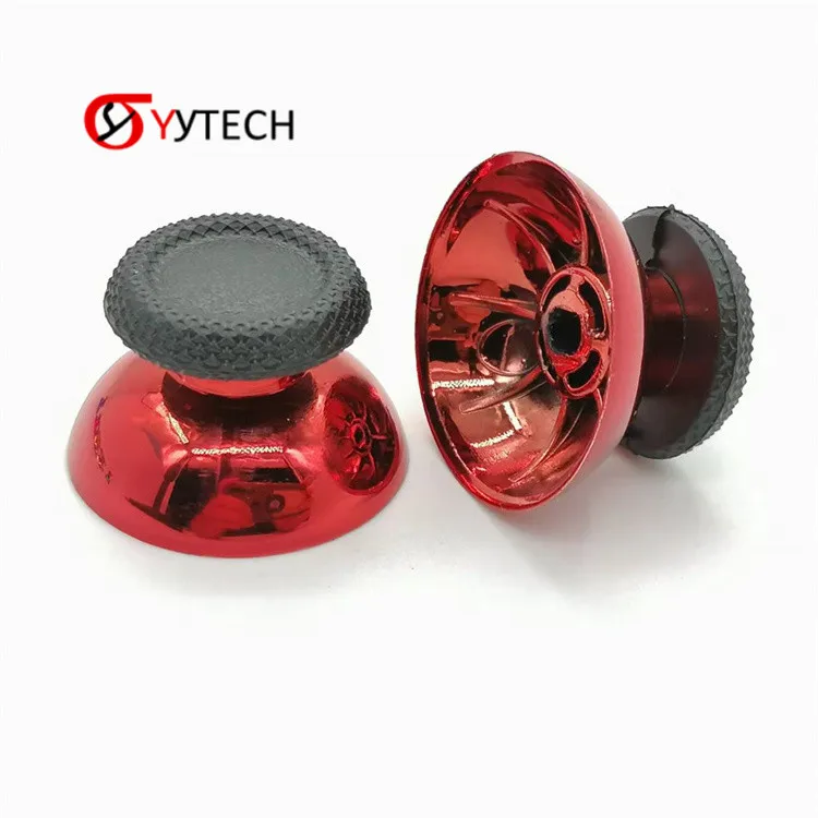 

SYYTECH New Game Controller 3D Analog Joystick Plating Thumbstick Button Cap for Playstation 5 PS5 Gamepad Accessories