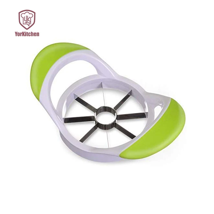 

Upgraded Apple Slicer Cutter and Divider Easy Grip Ultra Sharp Stainless Steel Blades Easy to Clean