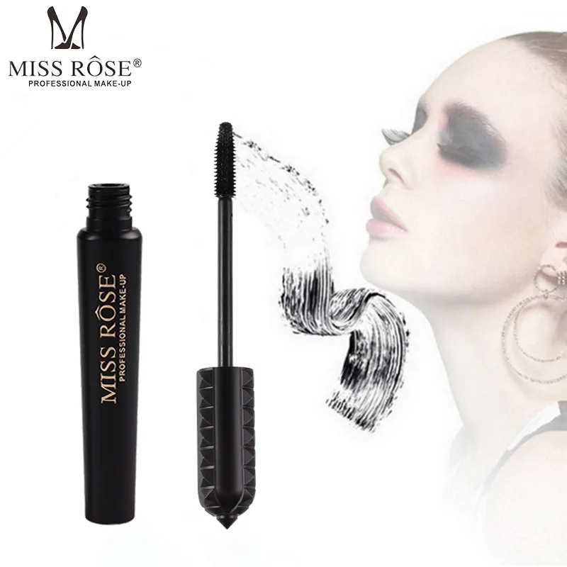 
Lash Mascara Waterproof Long Lasting Fiber for Eyelash Extension Black Thick Lengthening Mascara 