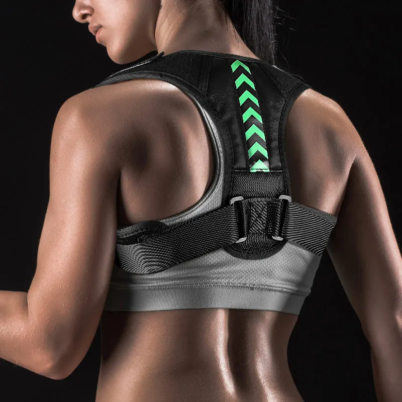 

Custom Scoliosis Shoulder Back Adjustable Back Support Brace Posture Belt