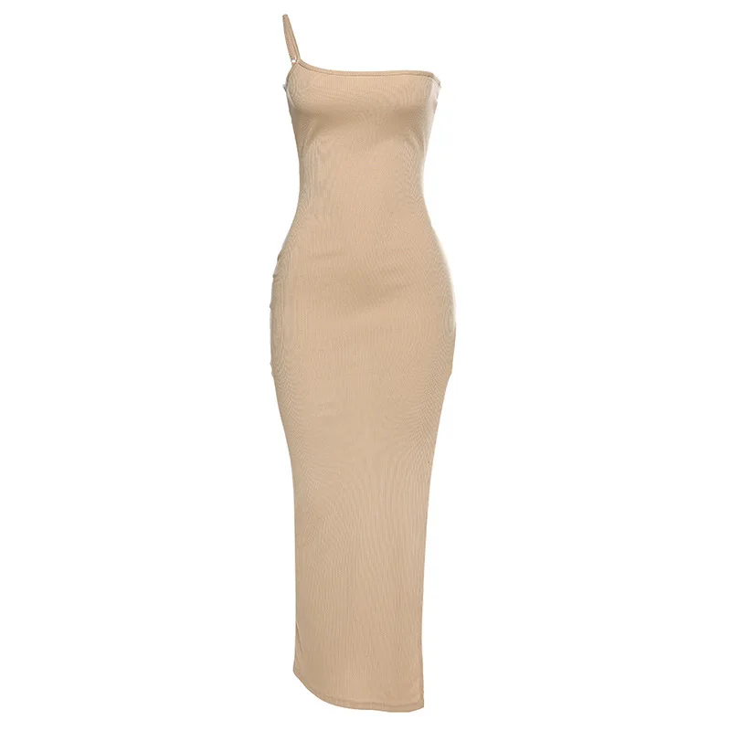 

2020 new arrivals summer collection sexy high split women long casual dresses