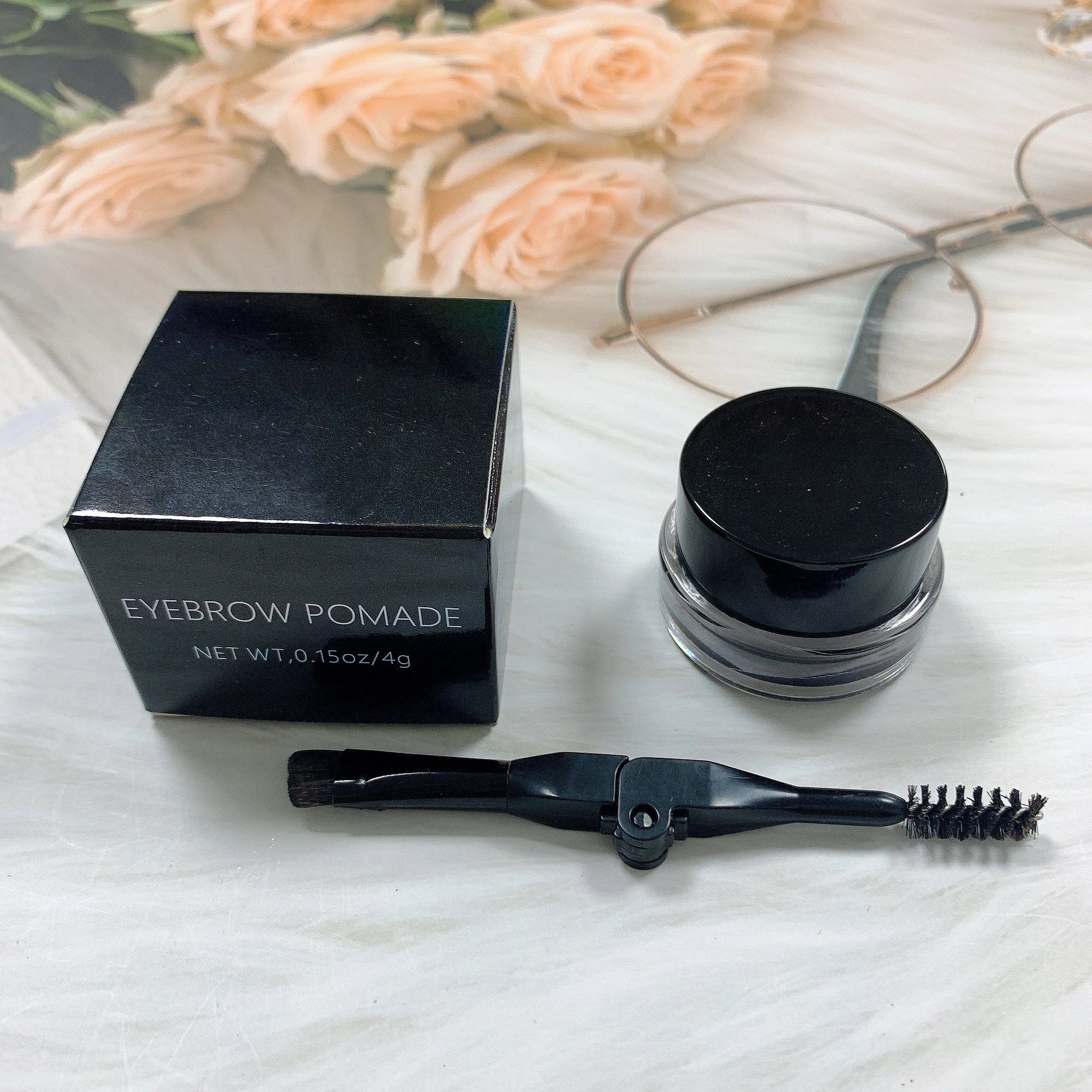 

Eyebrow with brush New Arrival Waterproof Vegan eyebrow cream wholesale eyebrow gel Private Label provide sample