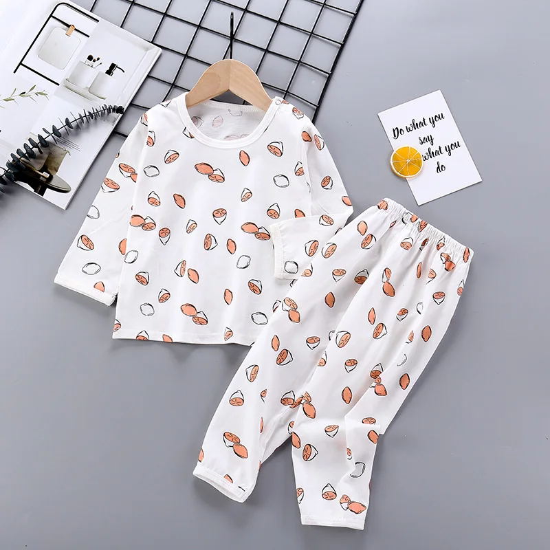 

Children's pajamas air-conditioned suit long sleeve set
