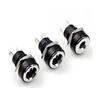 Hig current 5A female dc power jack with 2.0 mm or 2.5 mm center pin
