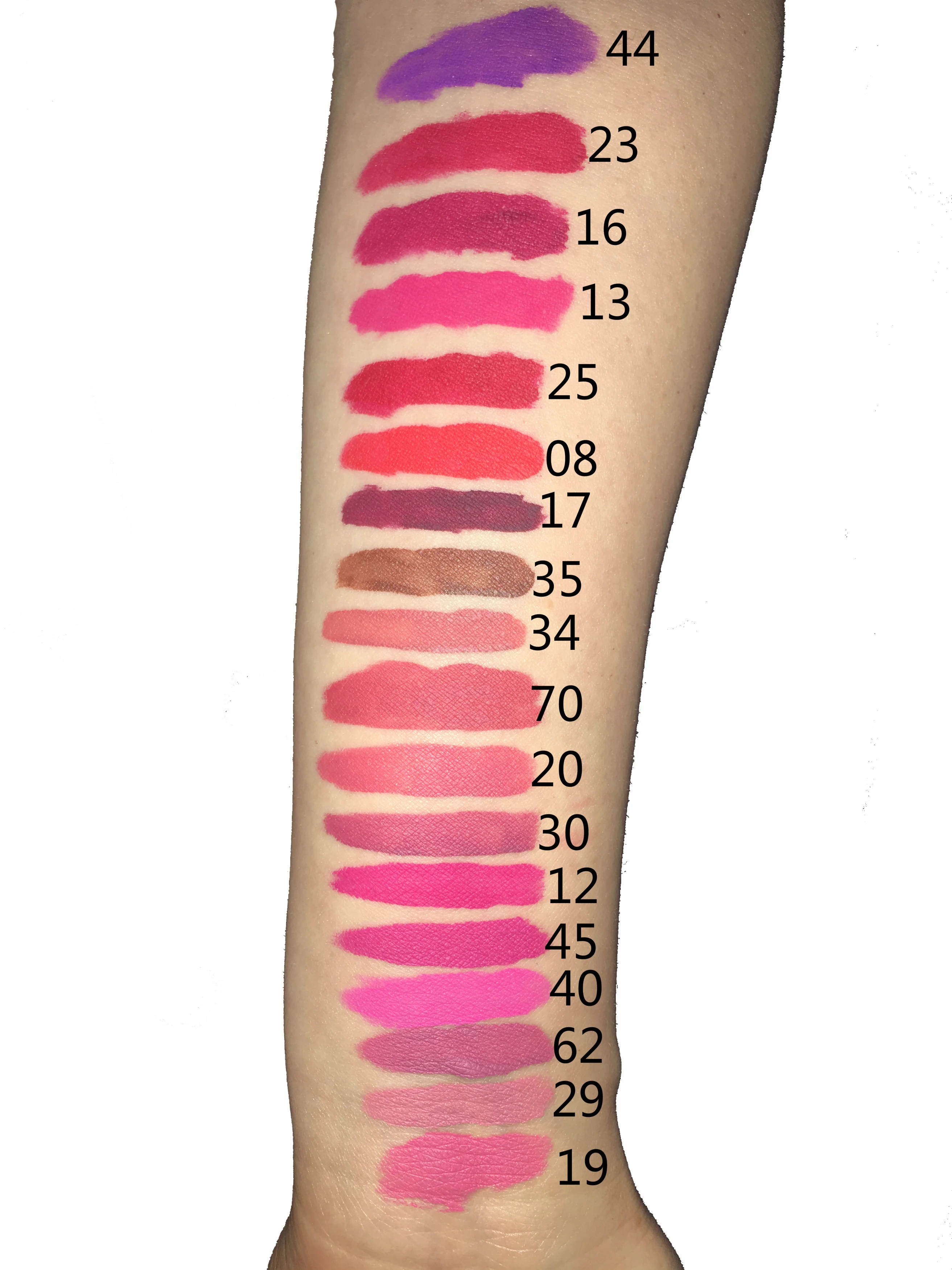 
Wholesale Your Own Logo Cosmetics Custom Multi Color Private Label Matte Liquid Lipstick 