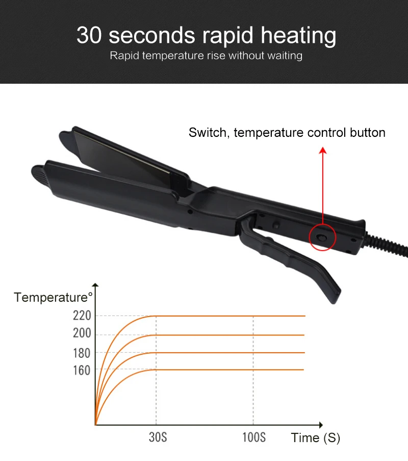 Flat Iron Hair Glider 9