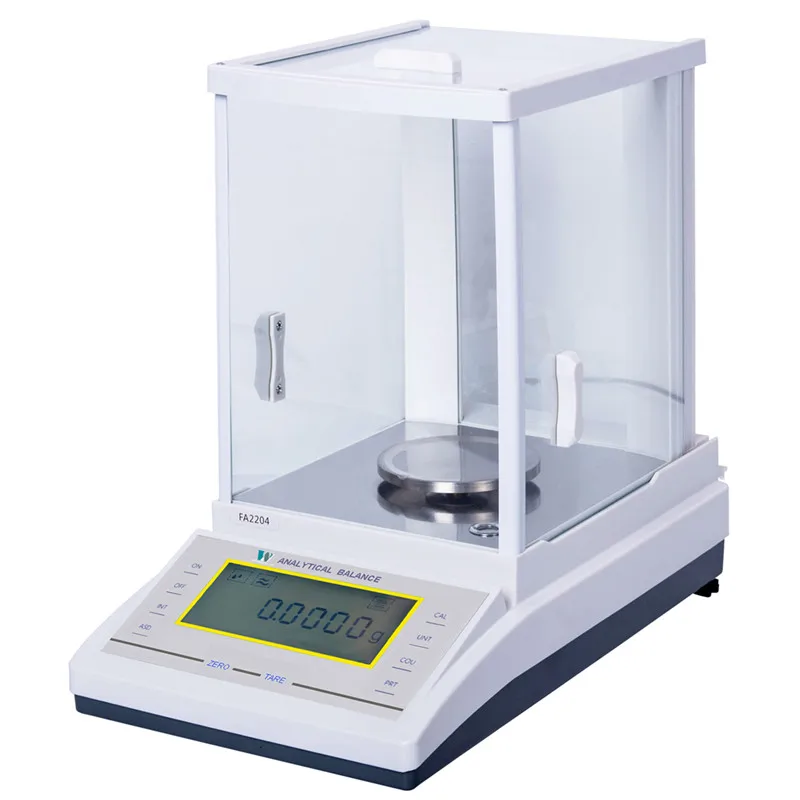 

Free Shipping 100g 120g 220g Analytical Balance 0.1mg 0.0001g Readability Electronic Digital Weighing Laboratory Scale