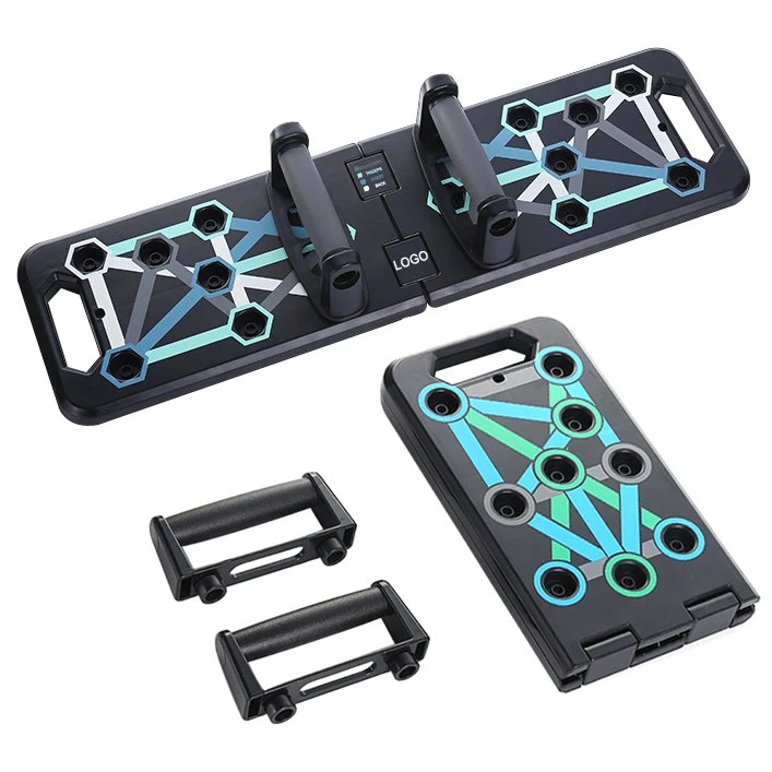 

THYFIT New arrivals Professional Push Up Board Portable Multi-Function Foldable 10 in 1 Push Up Bar System