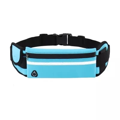 

Outdoor Portable Exercise Running Waist Multifunctional Waterproof Invisible Water Bottle Belt Reflective Strip Waist Bag, Customized color