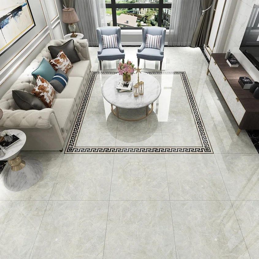 
800x800 full polished glazed porcelain floor tile in Guangdong 