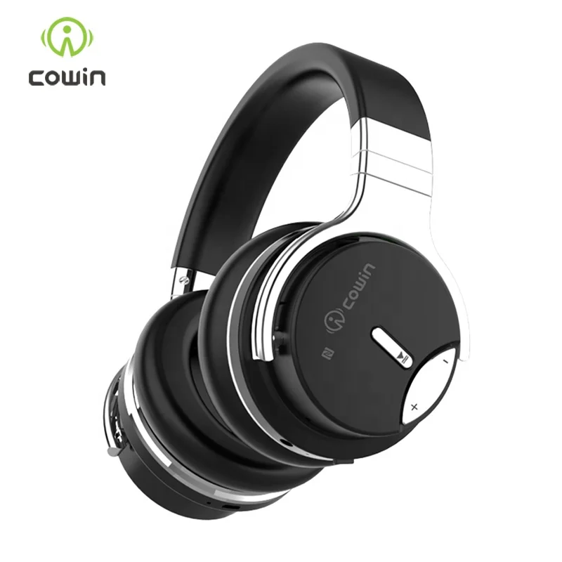 

COWIN E7S Oem Over-ear Bass Headphone Bluetooth Active Noise Cancelling Wireless Headphones with Microphone