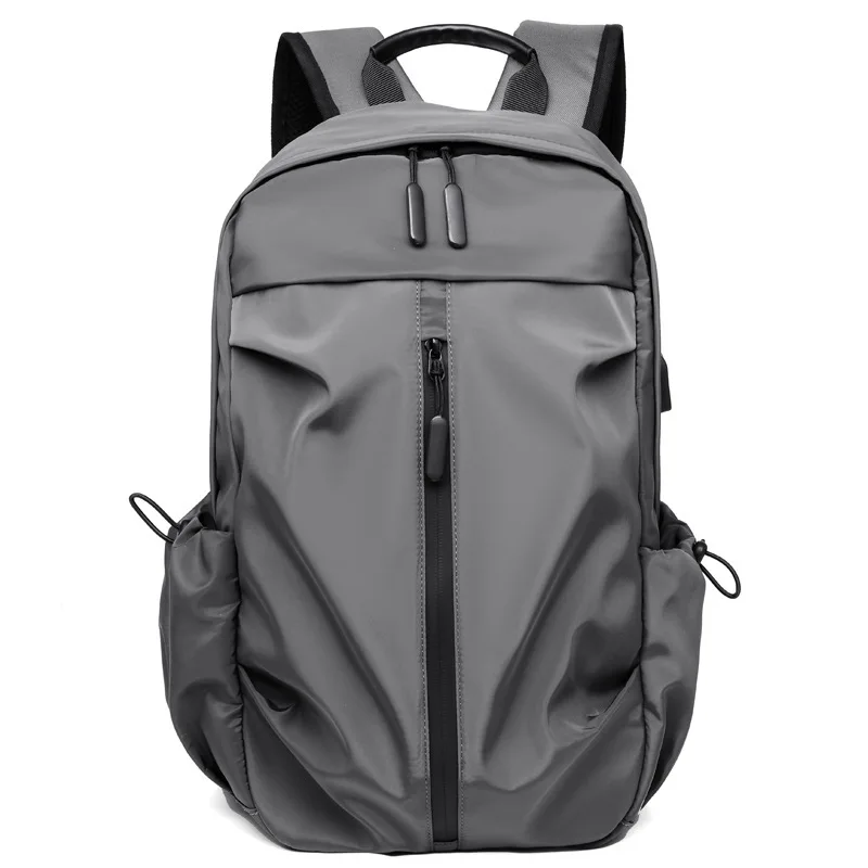 

Wholesale New design Men business zipper backpack Leisure computer bag usb charging travel backpack