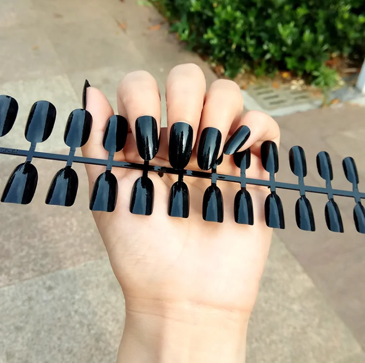 

Wholesale In Stock false nails glue sticker false nail set false nail tips