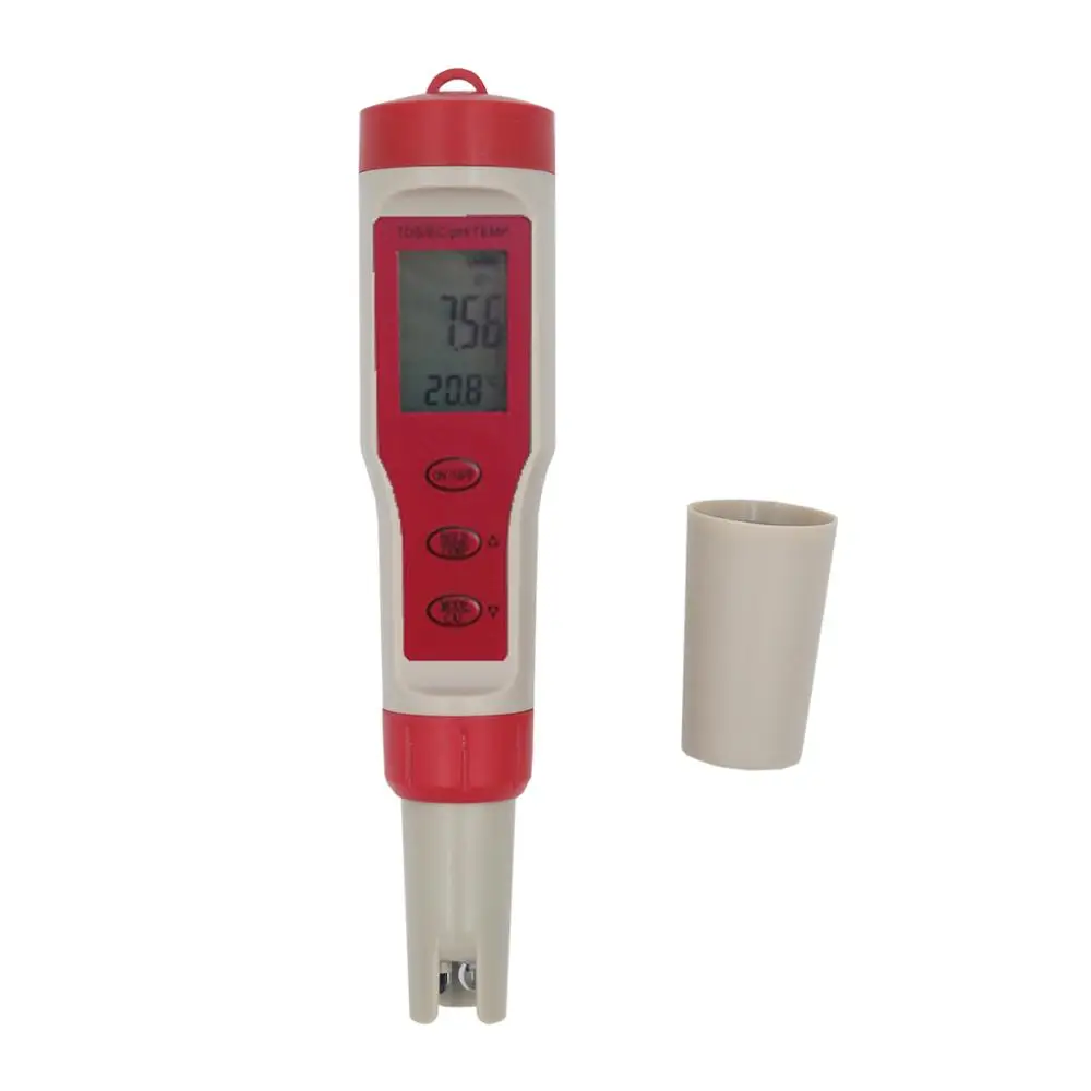 

4 in 1Water Quality Tester Digital TDS/TEMP/ EC/pH Meter TDS Water Tester with Backlight For Pools Drinking Water
