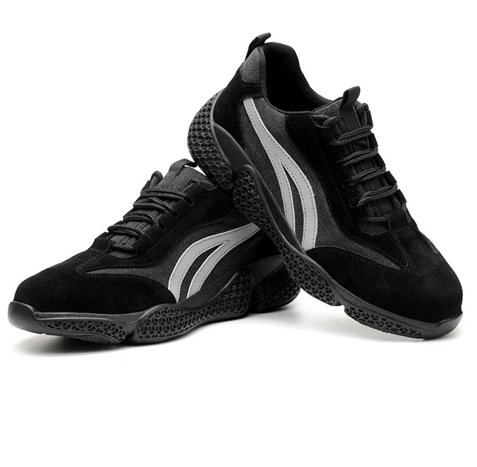 

Best price Breathable sports shoes type new safety shoes, Brown/black