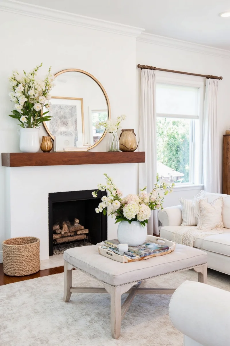 spring mantel decor 10 family friendly ideas to bloom your living room with buying guide