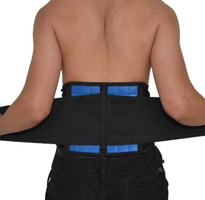 

Medical Working Lumbar Belt Waist Support Lower Back Brace Workers Waist Protector Industrial Belts For Back Spine Pain Relief, Black